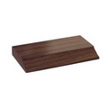 American Walnut Slant Front Base 3x3"